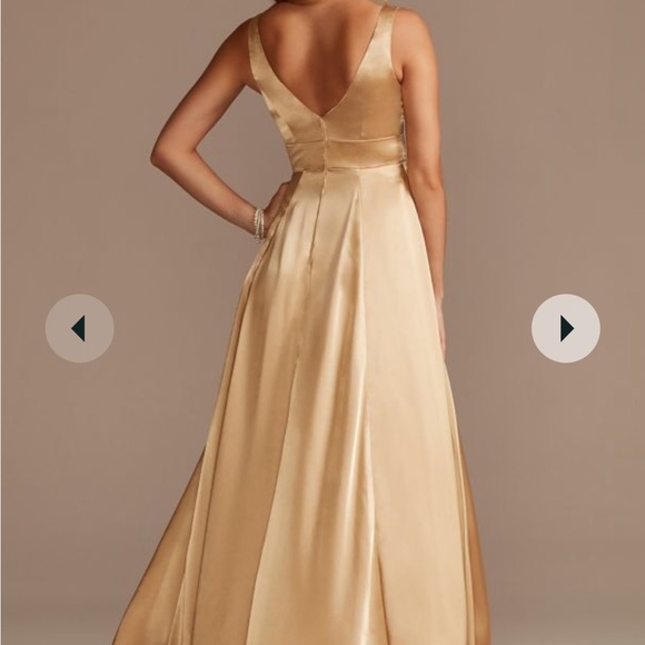 David’s Bridal Dress in Dusty Blue - Picture 6 of 6